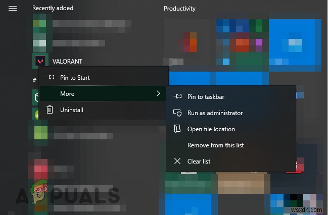 Windows 10에서 파일 탐색기·시작 메뉴·작업 표시줄의 우클릭 상황에 맞는 메뉴 비활성화하는 방법