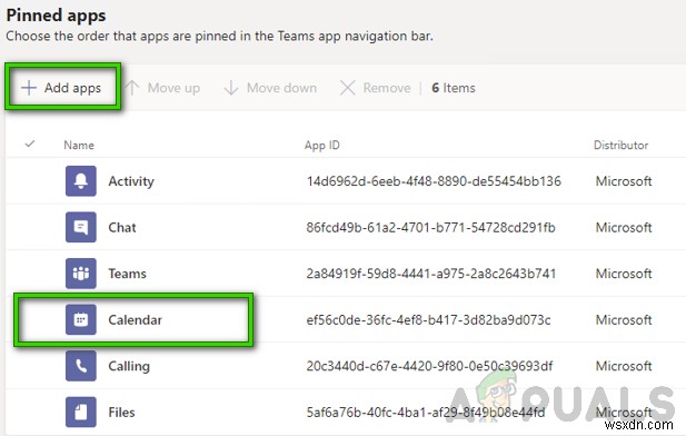 Windows 10 Microsoft Teams에서 사라진 캘린더(일정) 문제 해결 방법