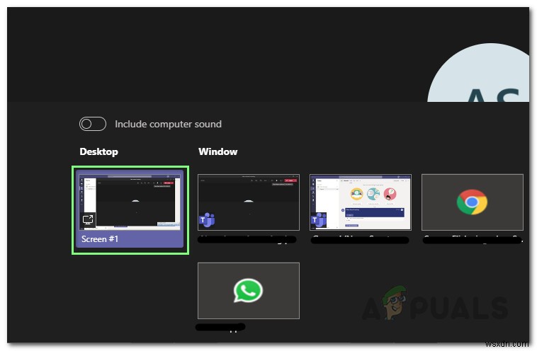 Windows 10 Microsoft Teams 화면 공유 시 깜박임 현상 해결 방법