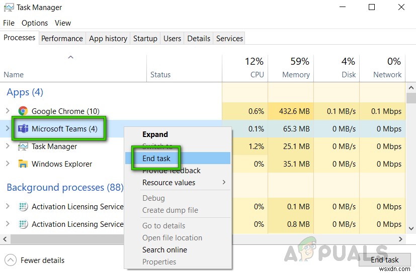 Windows 10에서 Microsoft Teams 데스크톱 화면 공유가 안 될 때 해결하는 방법