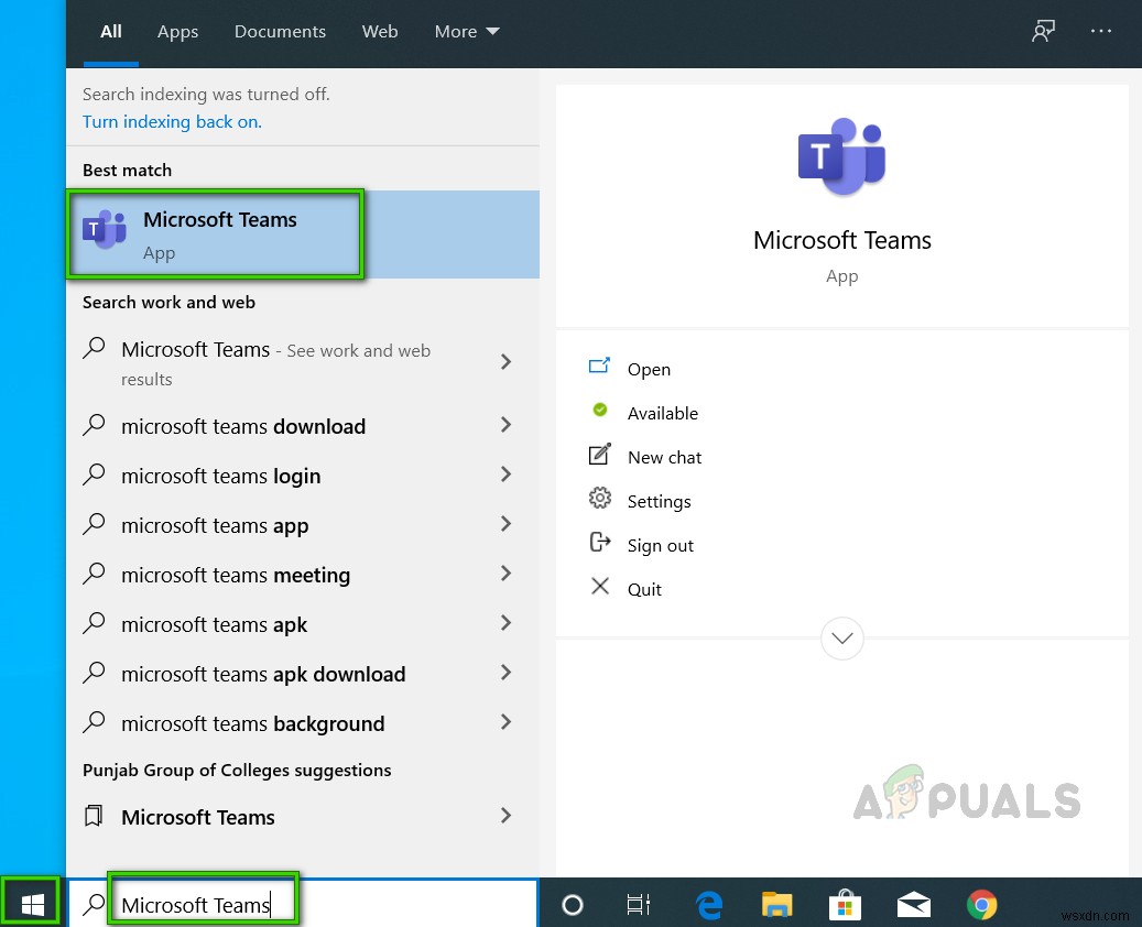 Windows 10에서 Microsoft Teams 데스크톱 화면 공유가 안 될 때 해결하는 방법