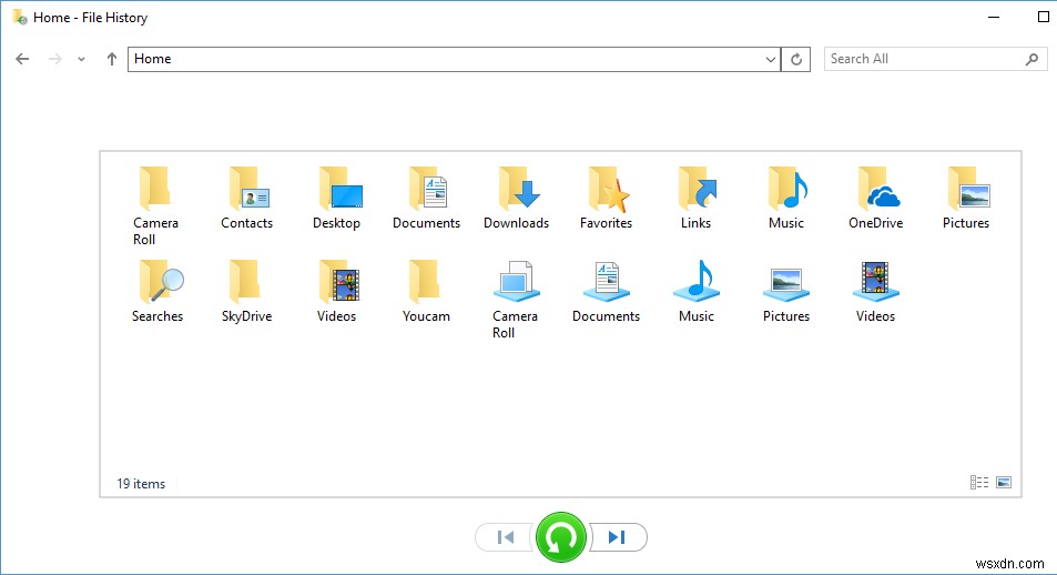 Windows 10에서 파일 기록(File History) 활성화 및 비활성화하는 방법