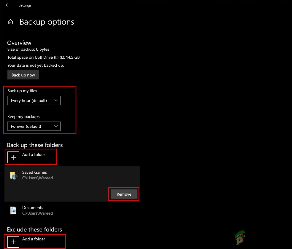 Windows 10에서 파일 기록(File History) 활성화 및 비활성화하는 방법