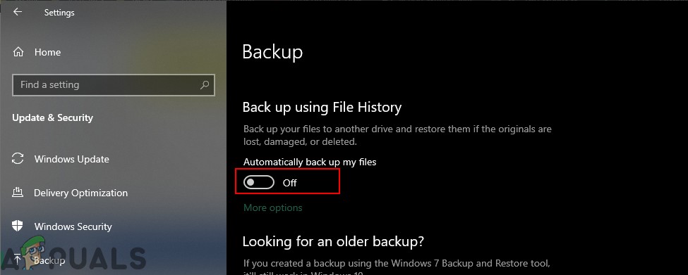Windows 10에서 파일 기록(File History) 활성화 및 비활성화하는 방법