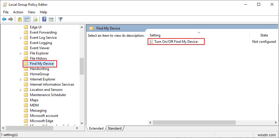 Windows 10에서 내 장치 찾기 기능 켜고 끄는 3가지 방법