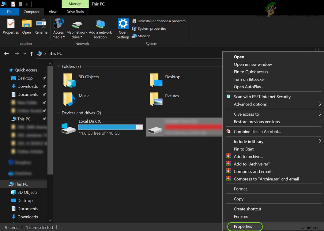 Windows 10 오류 코드 0x800701B1 지정된 장치가 없습니다 해결 방법 7가지