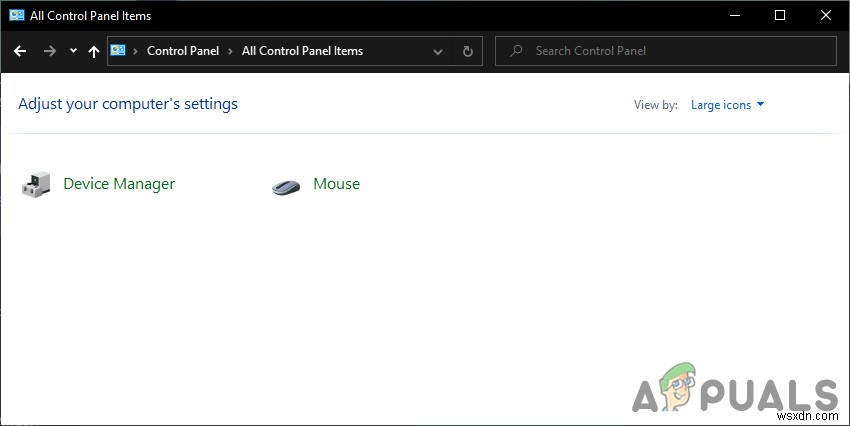 Windows 10에서 특정 제어판 항목 숨기기 또는 표시하는 방법