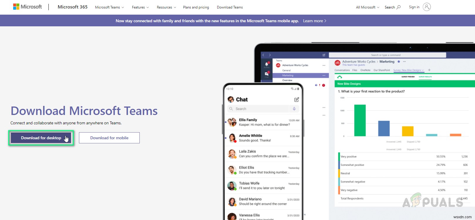 윈도우 10에서 Microsoft Teams JavaScript 예외 오류 해결 방법