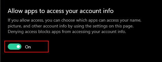 Windows 10에서 앱의 계정 정보 접근을 차단하는 3가지 방법