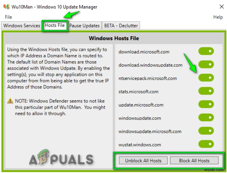 Wu10Man으로 Windows 10 강제 자동 업데이트 완전히 차단하는 방법