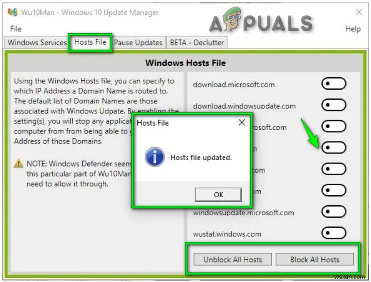 Wu10Man으로 Windows 10 강제 자동 업데이트 완전히 차단하는 방법