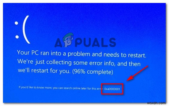Windows 10에서 0xA0000001 블루스크린(BSOD) 오류 해결하는 완벽 가이드