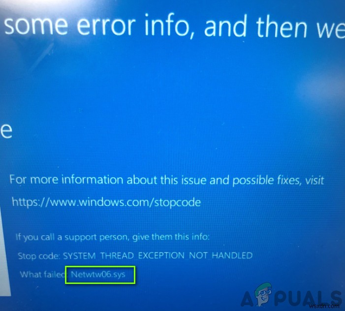 Windows 10 Netwtw06.sys 실패 블루스크린(BSOD) 오류 해결 방법