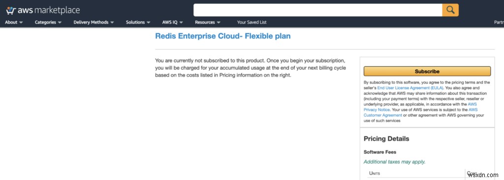 AWS Marketplace에서 Redis Enterprise Cloud Flexible 플랜 출시: 통합 청구와 유연한 요금제로 더욱 간편하게