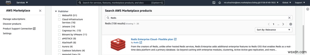 AWS Marketplace에서 Redis Enterprise Cloud Flexible 플랜 출시: 통합 청구와 유연한 요금제로 더욱 간편하게