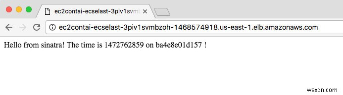 Amazon ECS(EC2 Container Service)에 Docker Sinatra 앱 배포하는 방법