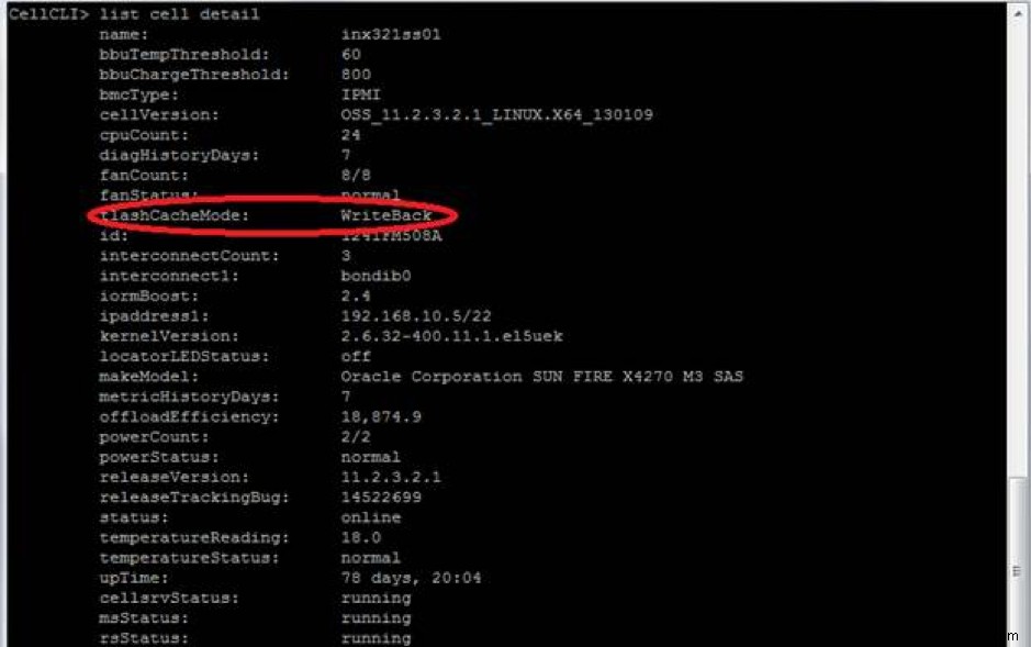 Oracle Exadata 스마트 플래시 캐시 완벽 가이드: Write-Back 캐시 아키텍처와 활성화 방법