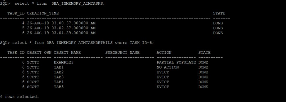 Oracle Database 18c 자동 인메모리(AIM) 설정 및 활용 가이드