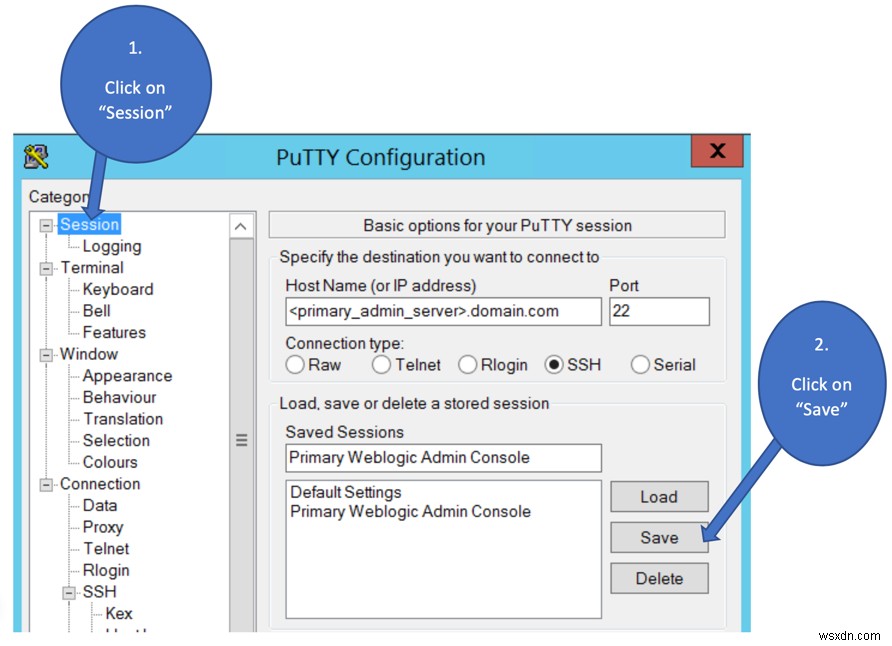 Oracle WebLogic Server(WLS) 관리 콘솔 접속을 위한 SSH 터널 설정 가이드