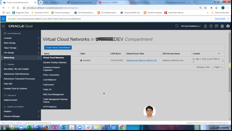 Oracle Cloud에서 서로 다른 가상 클라우드 네트워크(VCN) 간 SFTP 액세스 구성하기