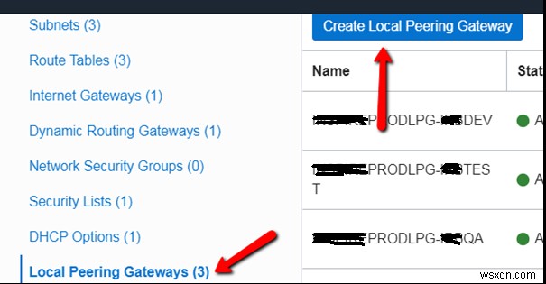 Oracle Cloud에서 서로 다른 가상 클라우드 네트워크(VCN) 간 SFTP 액세스 구성하기
