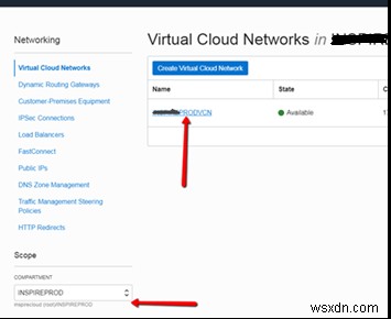 Oracle Cloud에서 서로 다른 가상 클라우드 네트워크(VCN) 간 SFTP 액세스 구성하기