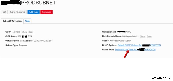 Oracle Cloud에서 서로 다른 가상 클라우드 네트워크(VCN) 간 SFTP 액세스 구성하기