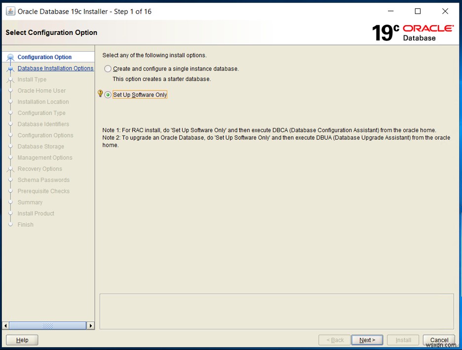 Windows 환경에서 Oracle Database 19c 설치하기 – 1부: 설치 단계 완벽 가이드