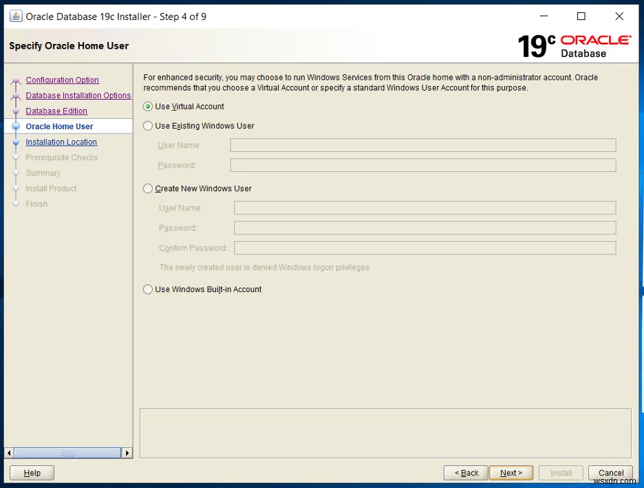 Windows 환경에서 Oracle Database 19c 설치하기 – 1부: 설치 단계 완벽 가이드