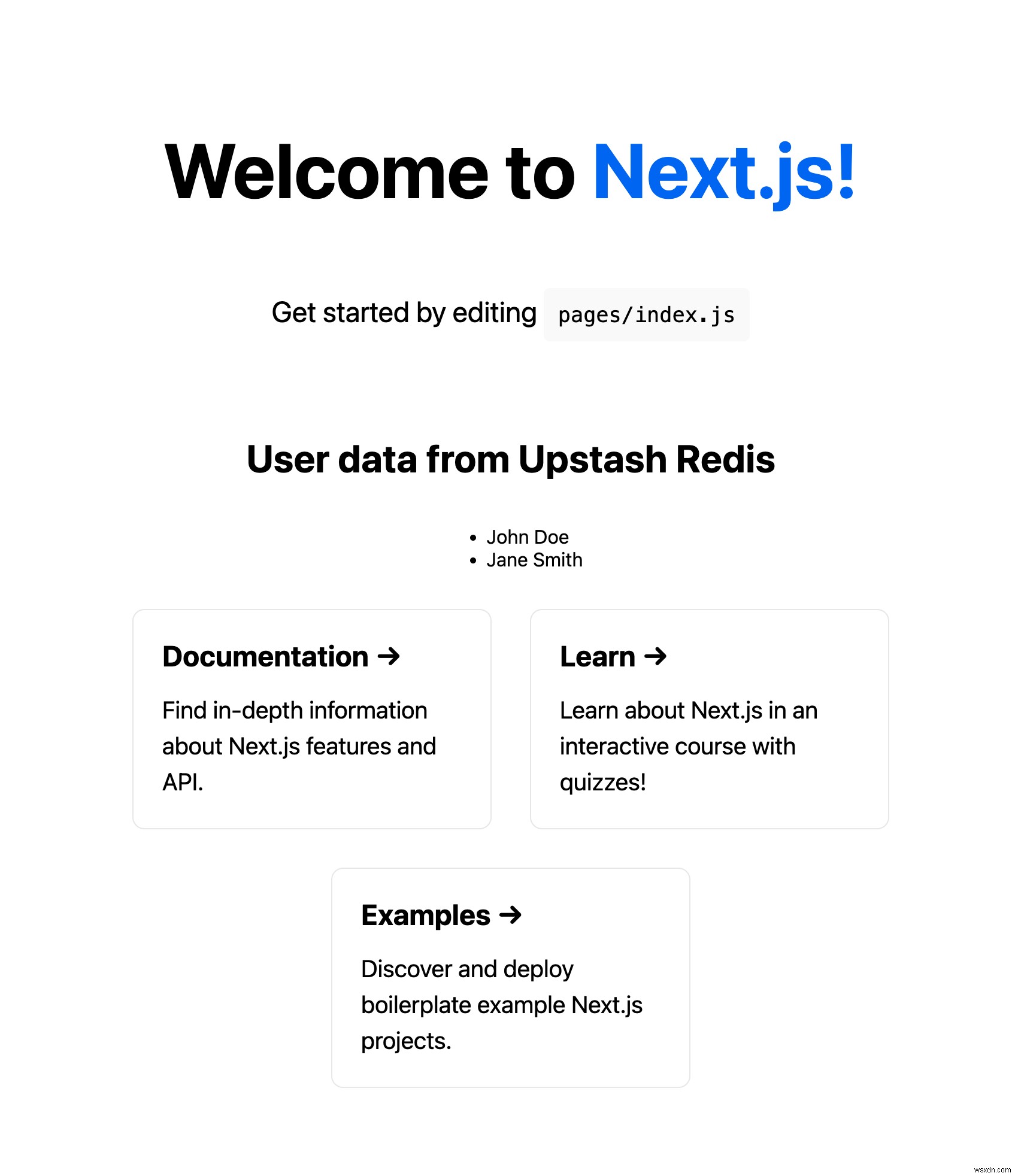서버리스 클라우드에서 Next.js와 Upstash Redis 시작하기