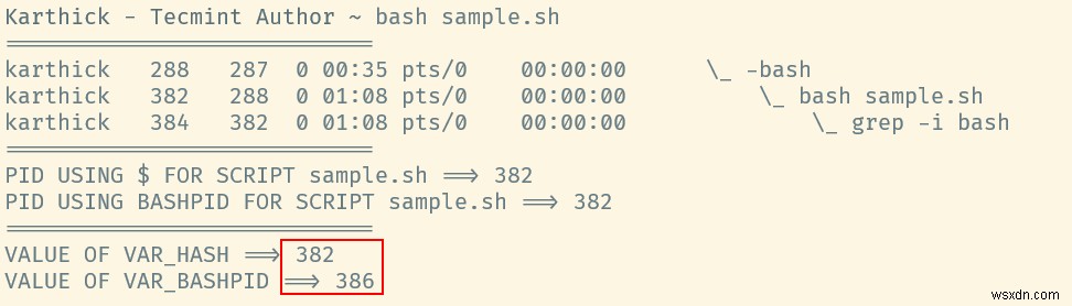 Bash의 $$와 $BASHPID 차이점 완벽 정리