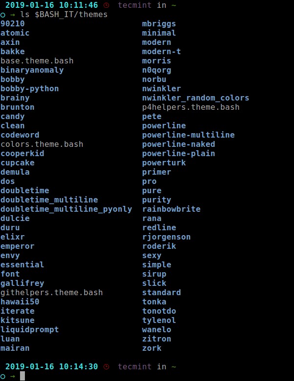 Bash-it – 셸 스크립트와 별칭을 체계적으로 관리하는 Bash 프레임워크