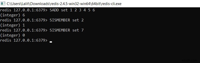 Redis SISMEMBER 명령어 – 집합(Set)에 특정 요소가 존재하는지 확인하는 방법