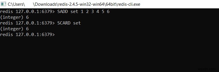 Redis SCARD 명령어 – Redis에서 집합(Set) 크기 확인하는 방법
