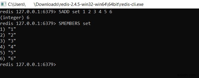 Redis SMEMBERS 명령어 – 세트(Set)의 모든 요소 조회하기