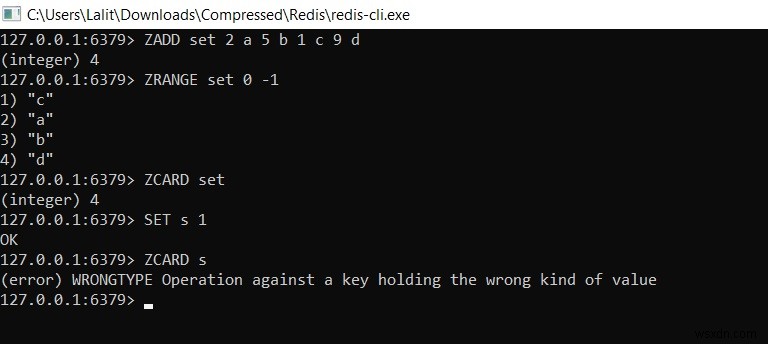 Redis ZCARD 명령어 – 정렬된 집합(Sorted Set)의 요소 개수를 조회하는 방법