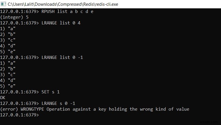 Redis LRANGE – 레디스 데이터 저장소에서 목록 값의 모든 요소를 가져오는 방법