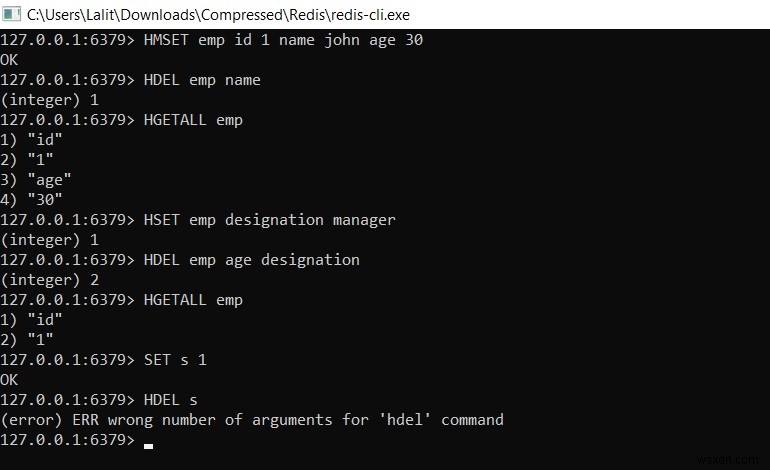 Redis HDEL 명령어 완벽 가이드 – 해시(Hash)에서 필드 삭제하기