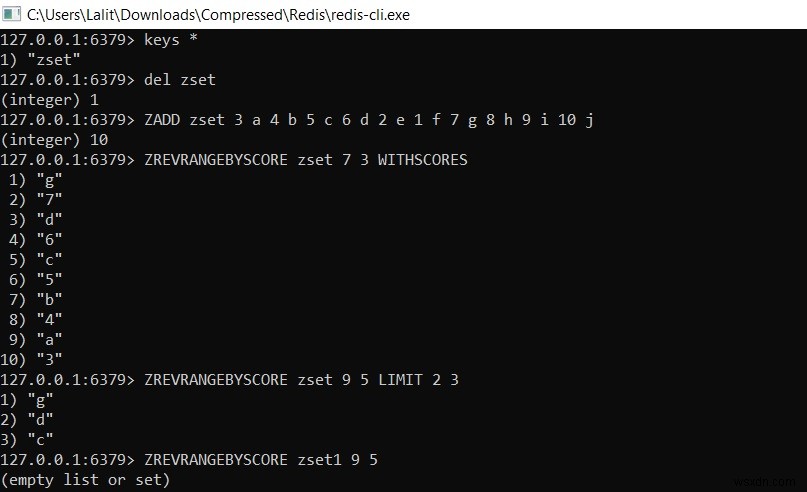 Redis ZREVRANGEBYSCORE 명령어 완벽 가이드 – 점수 범위로 정렬된 집합 요소를 내림차순으로 조회하는 방법