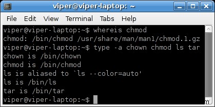 Unix/Linux에서 실행 바이너리 위치를 찾는 방법: whereis와 type