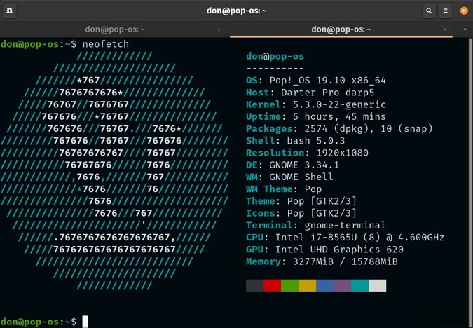 screenFetch와 Neofetch로 Linux 시스템 정보를 멋지게 공유하는 방법