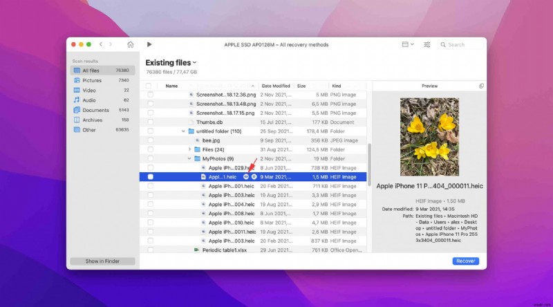 macOS Monterey 업데이트 후 손실된 파일 복구하는 방법 총정리