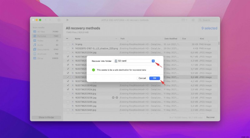 macOS Monterey 업데이트 후 손실된 파일 복구하는 방법 총정리