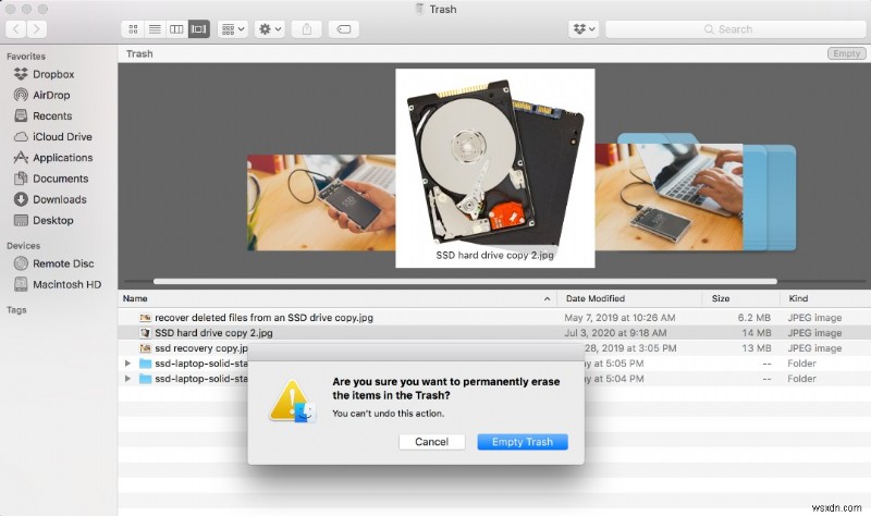 Windows와 Mac에서 SSD 드라이브 데이터 복구하는 방법 완벽 가이드