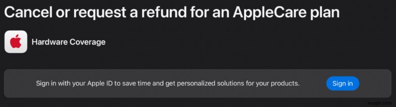 AppleCare 취소하고 환불받는 방법 완벽 가이드