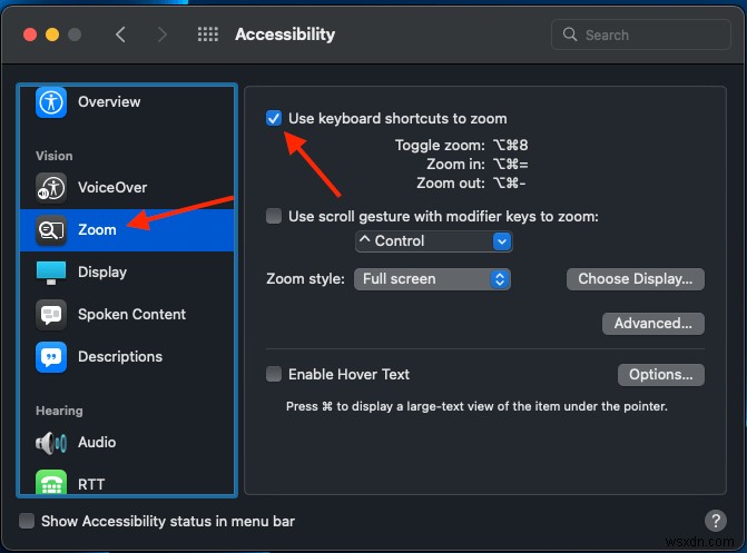 MacBook Pro에서 화면 확대·축소하는 4가지 방법