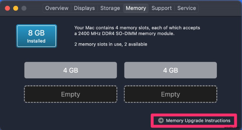 맥북 프로(MacBook Pro) 및 기타 Mac에서 RAM 업그레이드하는 방법 완벽 가이드