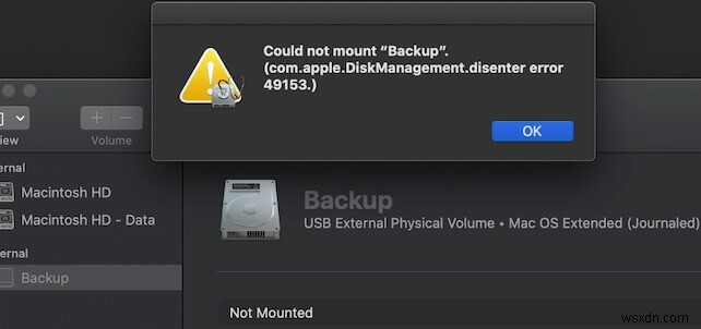 Mac com.apple.DiskManagement.disenter 오류 해결 방법 총정리