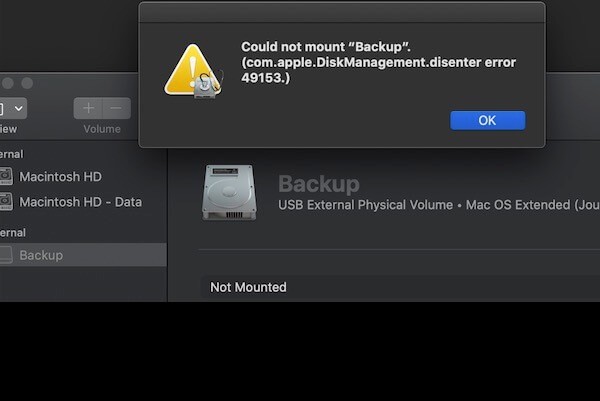 Mac com.apple.DiskManagement.disenter 오류 해결 방법 총정리