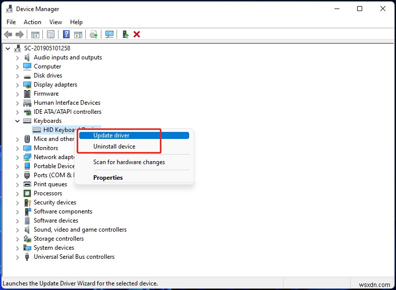 Windows 11에서 키보드 단축키가 작동하지 않을 때 해결하는 방법